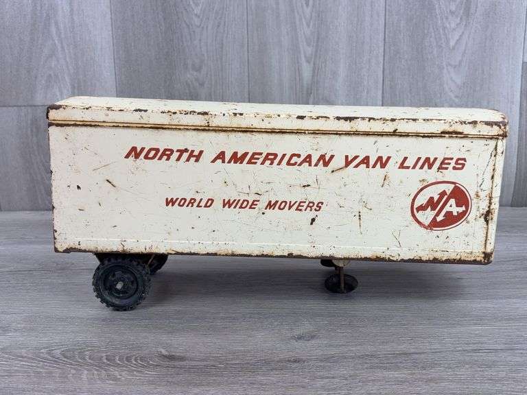 North American Van Lines Trailer, 16”, Structo