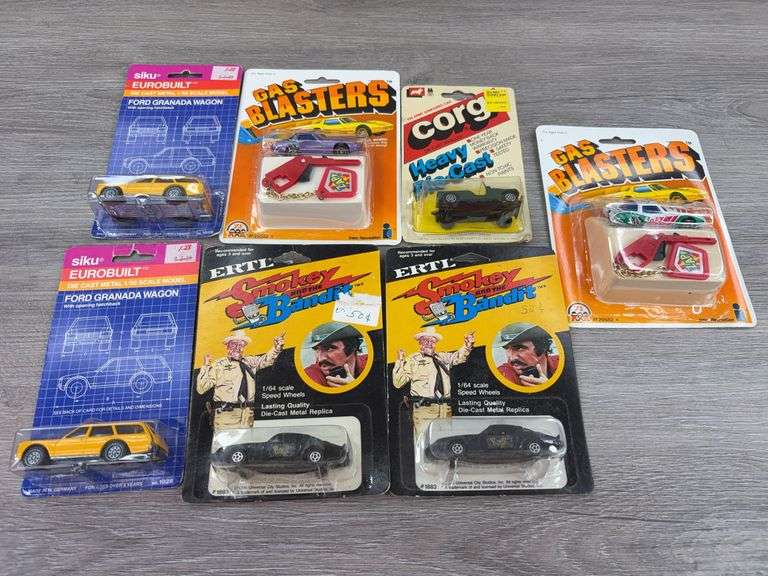 Gas Blaster, Siku, Corgi & Smokey & Bandit Cars, 1/64