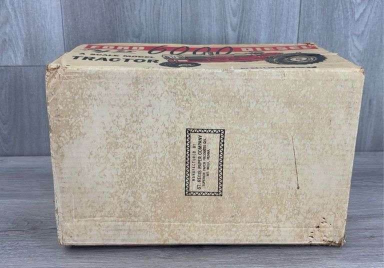 Ford 6000 NF Diesel, 1/12, Hubley, Mighty-Metal, 3 PT.