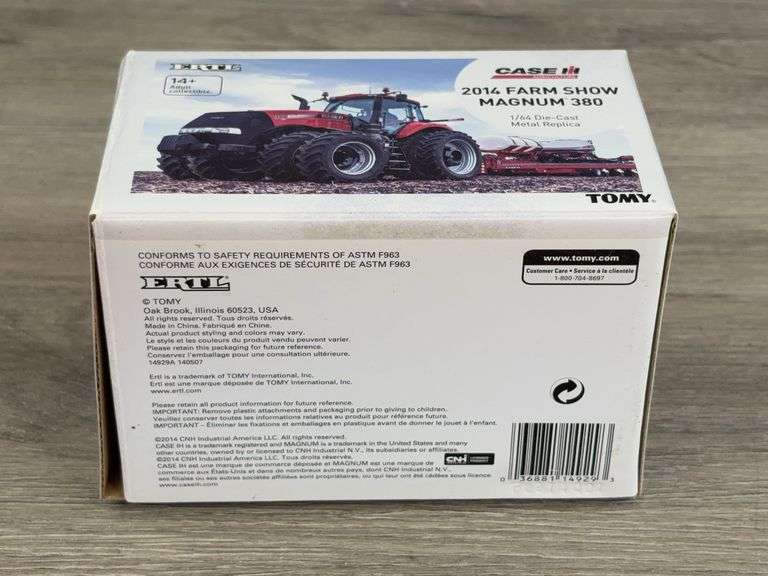 Case IH Magnum 380 Duals, Dusty, 1/64, 2014 Farm Show