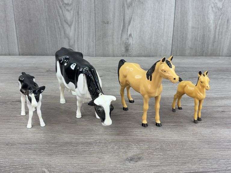 2 Cows & 2 Horses, 3”-7”