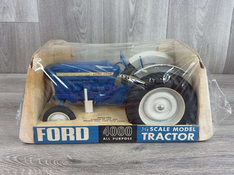 Ford 4000 AP WF, 1/12, Ertl, Plastic Sealed, 3 PT.