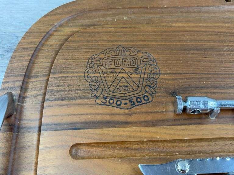 Ford Salesmen’s 300-500 Club Wood Cutting Board, 20”x14”
