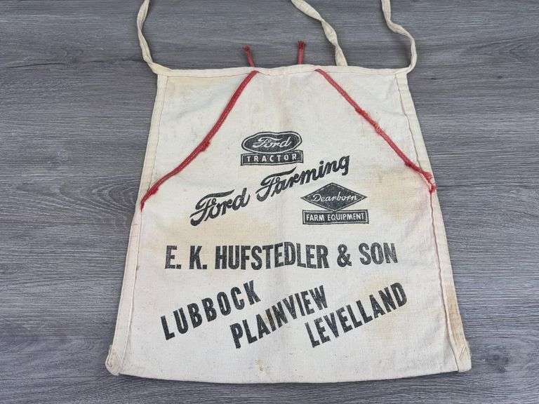 Ford Farming E.K. Hufstedler & Son Waist Pouch, 11 1/2”x14 1/4”