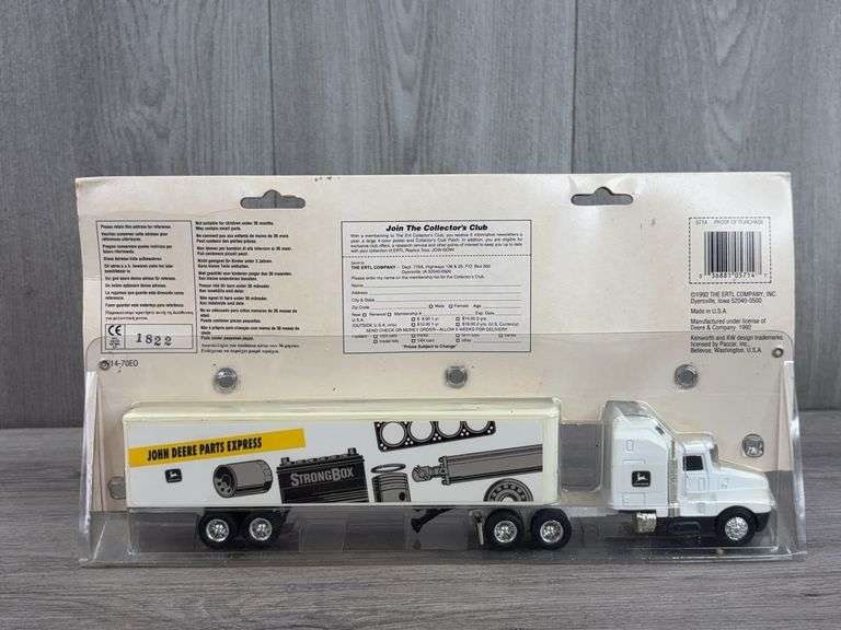 John Deere Parts Express Tractor Trailer, 1/64