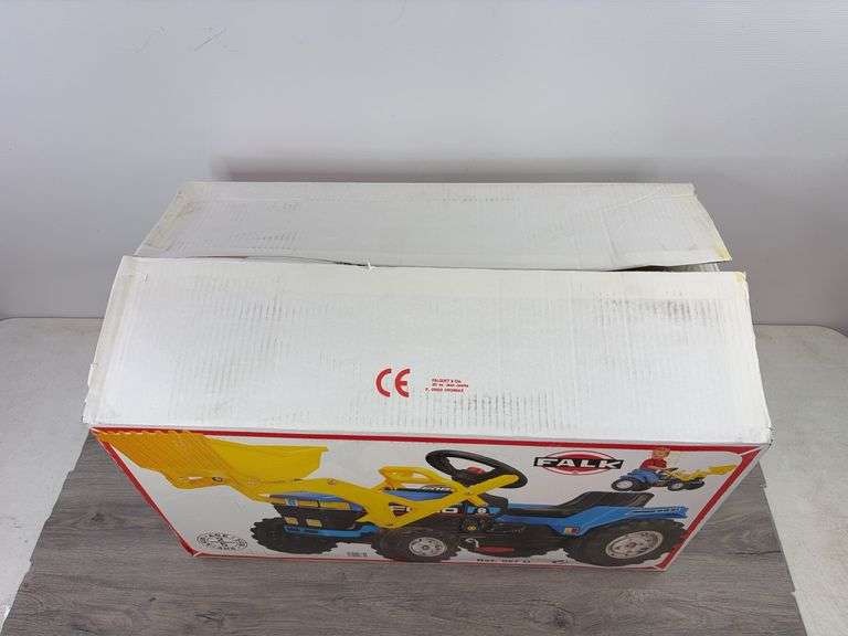 Ford New Holland MFD Pedal Tractor-30” W/Loader, Falk