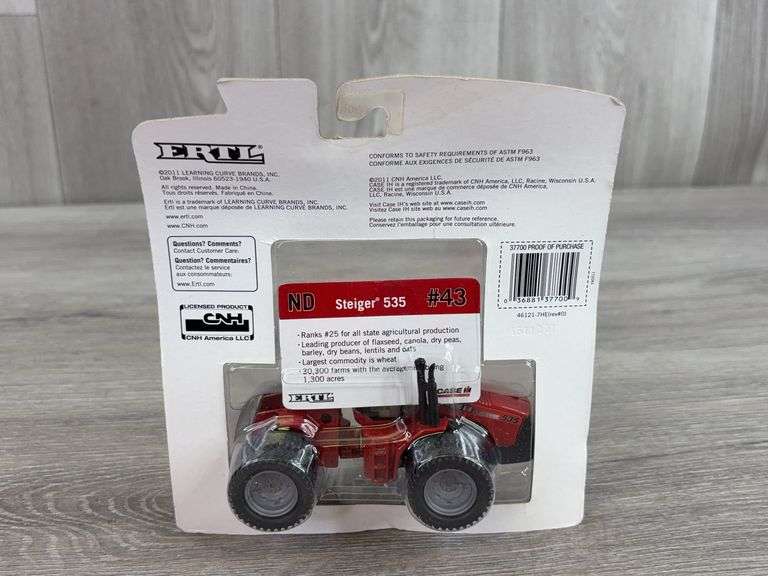 Case IH Steiger 535 4WD Duals, 1/64, #43 North Dakota