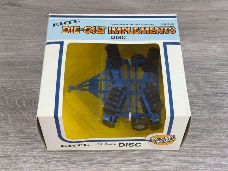 Ford Disc, 1/32, Ertl, Die-Cast Implements