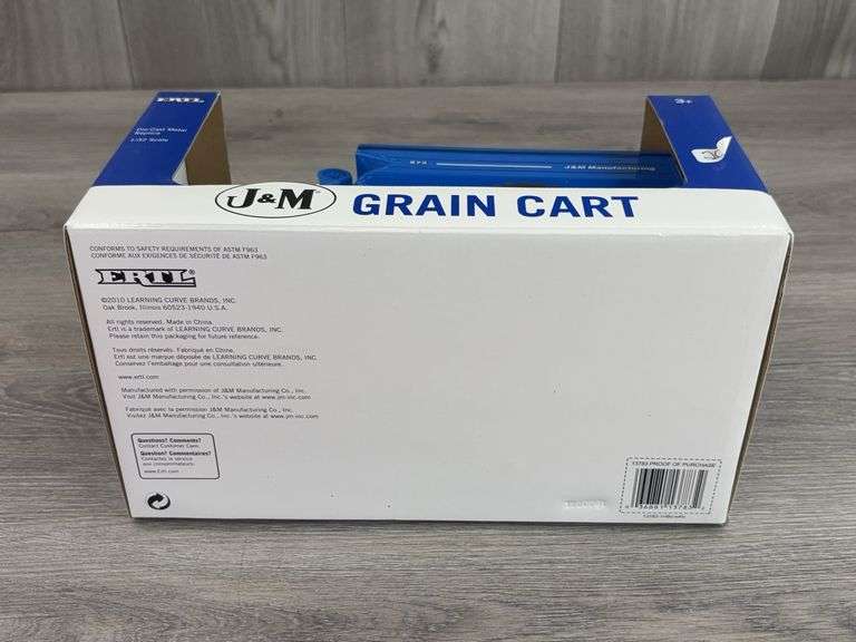 J&M Manufacturing 875 Grain Cart, 1/32, Ertl
