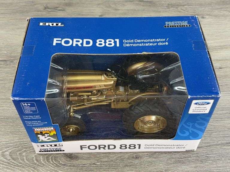 Ford 881 WF Gold Demonstrator, 1/16, Prestige Collection