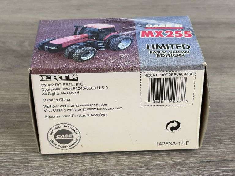 Case IH MX255 Duals, 1/64, Limited Farm Show Edition