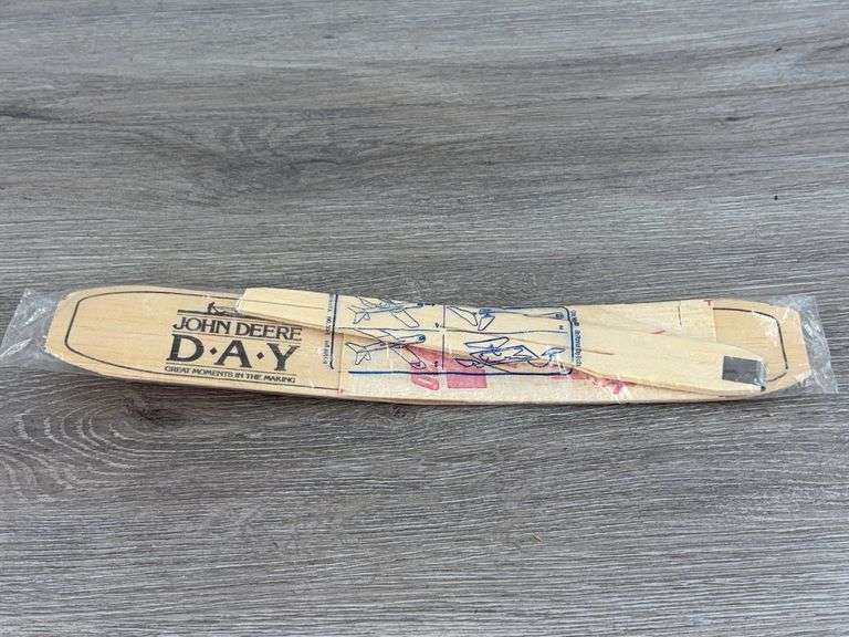 John Deere Wood Glider, 12” Wing Span