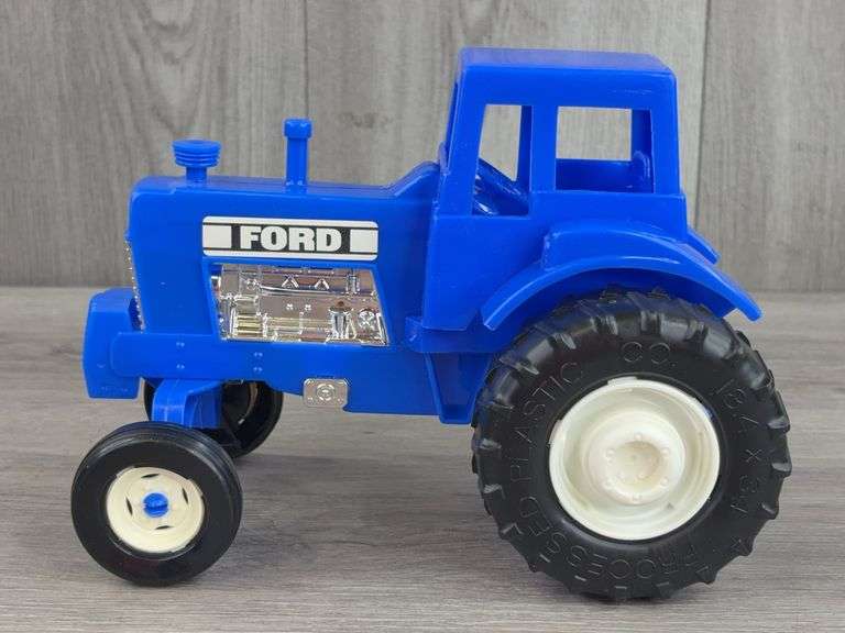 Ford WF Blue Tractor, 9”, Processed Plastic Inc.