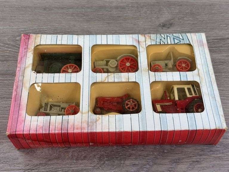 2 International Historical Toy Tractor Sets, 1/64, Ertl