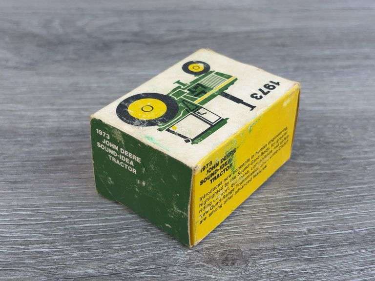 John Deere 1/64 Tractors, 1-1973 Box Empty