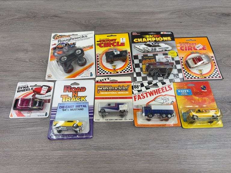 Racing Champions, Dyna-Wheels, Toughnecks, Fast Wheels, Victory Circle & FunTruckin’ Cars, 1/64