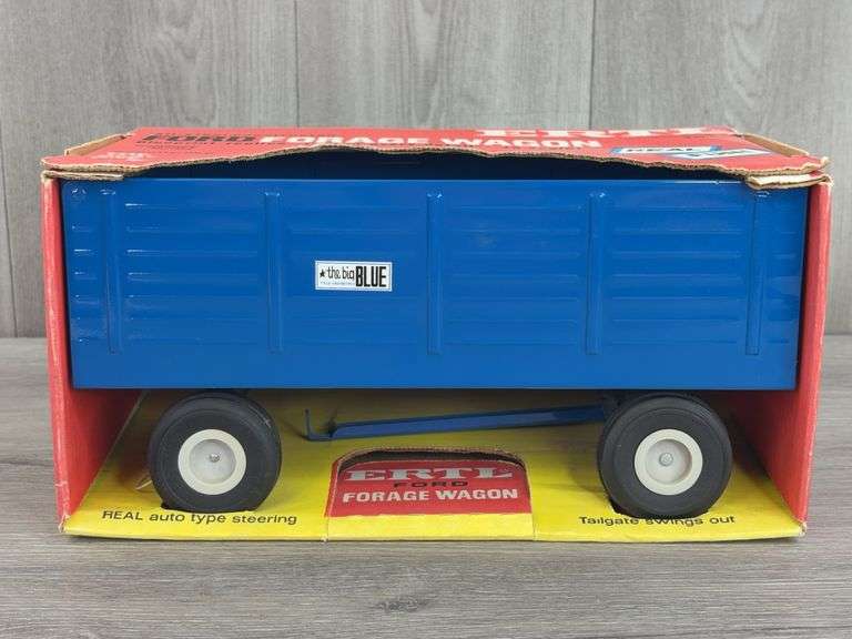 Ford The Big Blue Forage Wagon, 1/12, Ertl, Stock #806