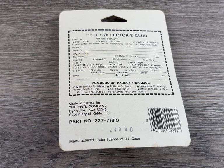 Case International 2594 WF & WF Duals, 1/64, Ertl