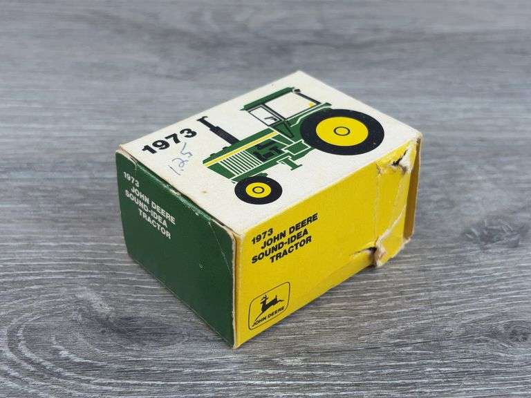 John Deere 1/64 Tractors, 1-1973 Box Empty
