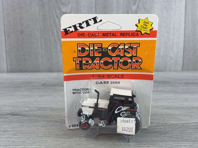 Case 2594 WF, 1/64, Ertl, Die-Cast Tractor