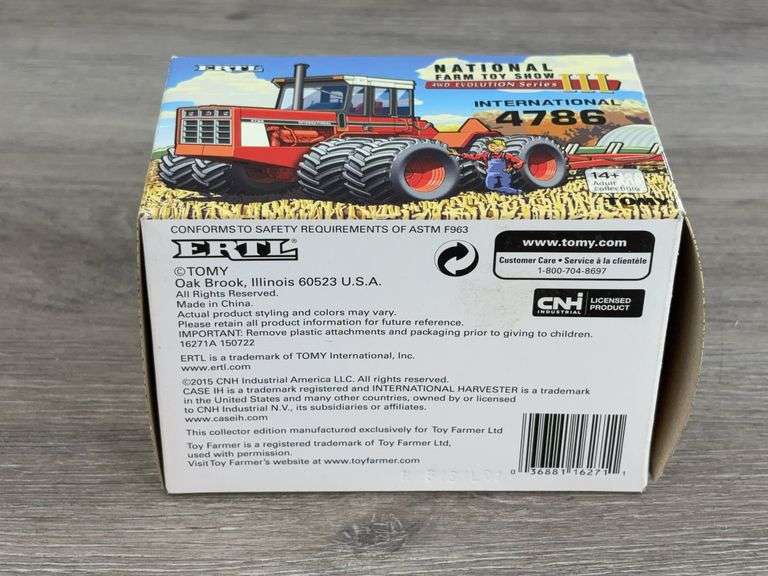 International 4786 4WD Duals, 1/64, 2015 NFTS, Toy Farmer