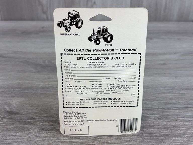 Ford TW-35 MFD Pow-R-Pull, 1/64, Ertl