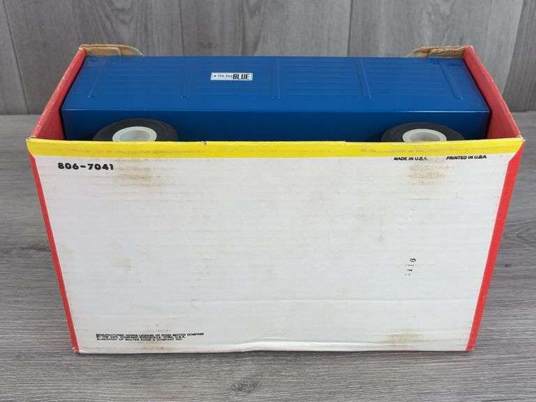 Ford The Big Blue Forage Wagon, 1/12, Ertl, Stock #806