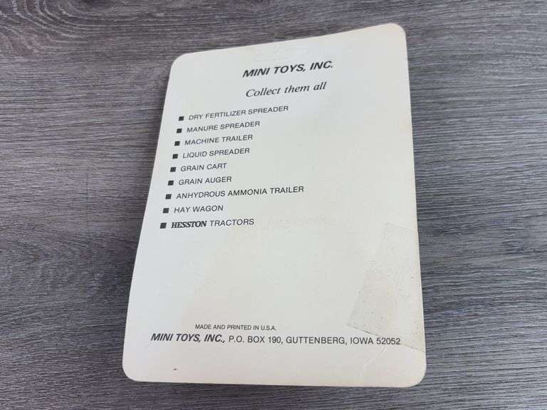 Hesston 130-90 WF Duals & 130-90 DT MFD, 1/64