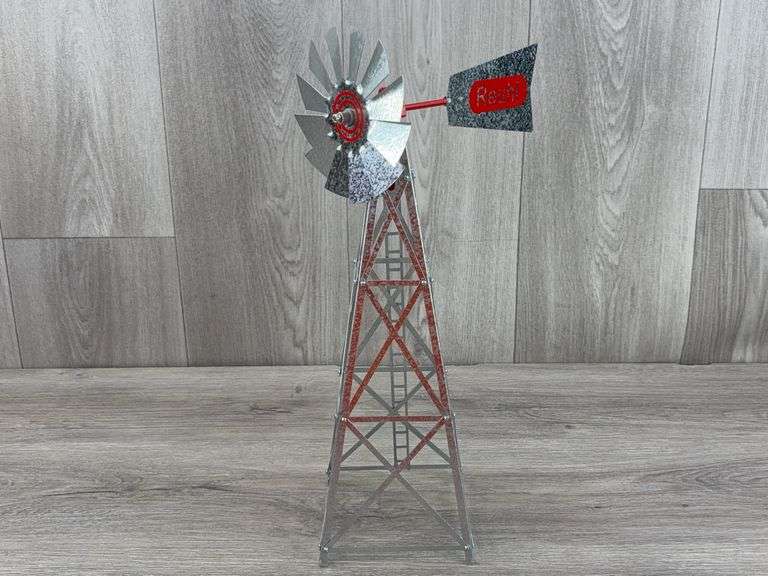 Custom Built Metal Reuhl Windmill, 17”, Aero Mfg. Co.