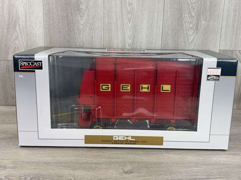 Gehl 640 Forage Wagon, 1/16, SpecCast, Classic Series