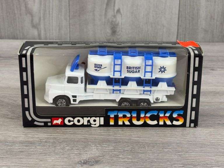 Silver Spoon British Sugar Truck, 5 3/4”, Corgi Trucks