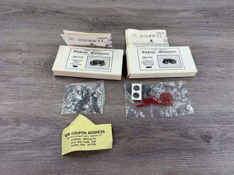 Fordson Industrial & Farm Tractor Kits, 1/87, Jordan Products