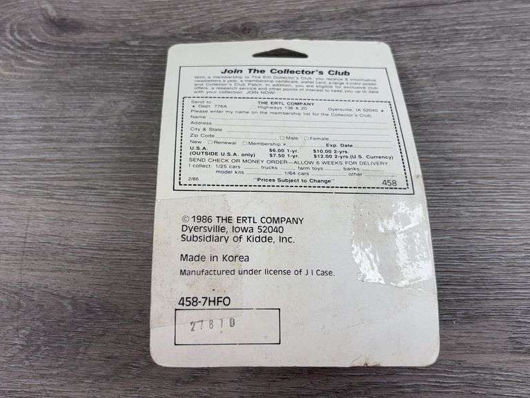 Case International 7130 WF, 1/64, Ertl, Farm Machines