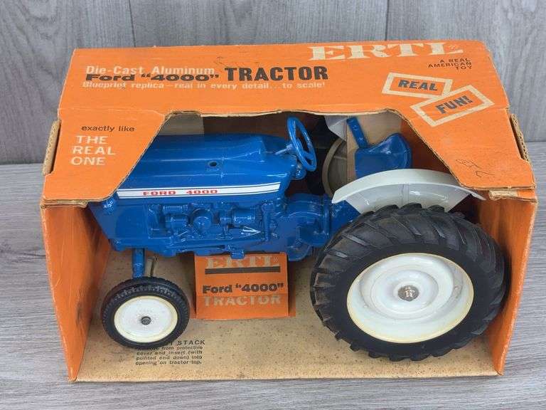 Ford 4000 WF, 1/12, Ertl, Stock #805, 3 PT.