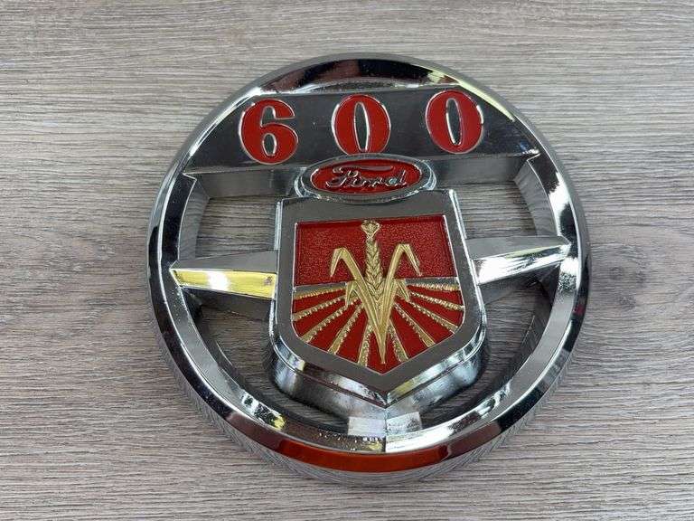 Ford 600 Replica Emblem, 5 3/4”