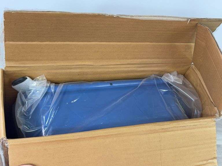 Blue Steel Pedal Tractor Trailer, NIB, Ertl