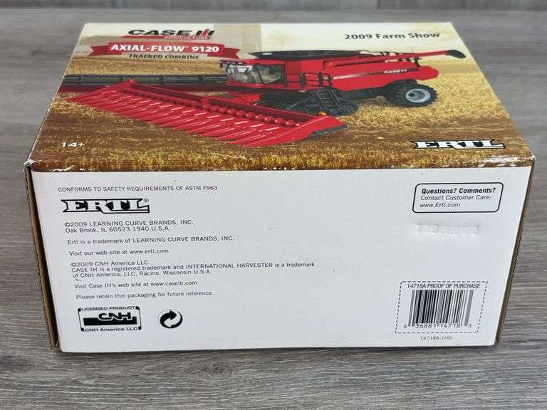 Case IH 9120 Axial-Flow Tracked Combine, 1/64, 2009 Farm Show