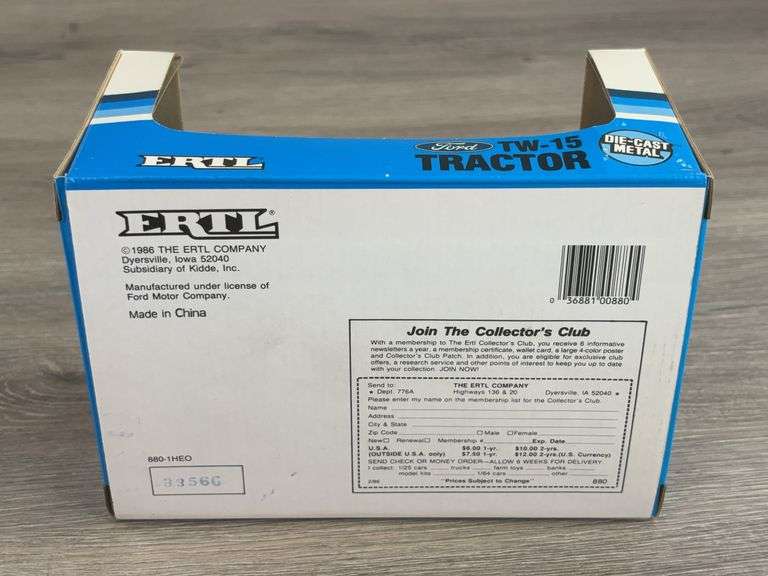 Ford TW-15 MFD, 1/32, Ertl