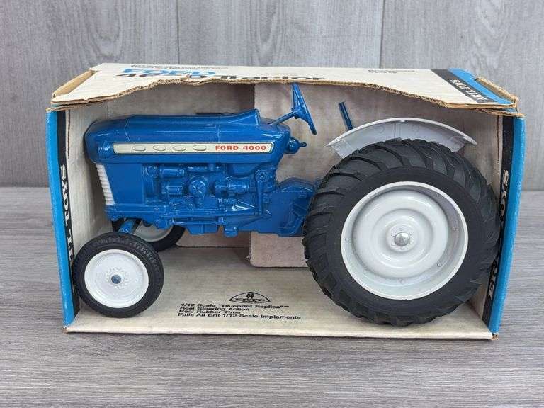 Ford 4000 WF, 1/12, Ertl Toys, Stock #805, 3 PT.
