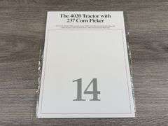 John Deere 4020 NF W/237 Corn Picker, 1/16, Precision Classics 14