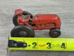 Arcade Tractor W/Driver, 3 3/4”