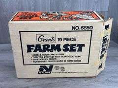 W.T. Grants 19 Piece Farm Set, No. 6850, Nylint
