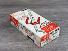 Ford Post Hole Digger For 961, 1/12, Hubley, Original Box
