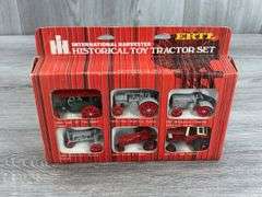2 International Historical Toy Tractor Sets, 1/64, Ertl