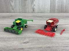 John Deere Turbo & International Combines, 1/64, Ertl