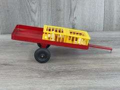 Ford 961 Powermaster NF Farm Set, Shed, 1/12, Hubley