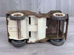 Tonka Army Jeep, 9 3/4”