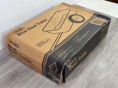 Blue Steel Pedal Tractor Trailer, NIB, Ertl