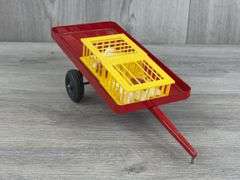 Ford 961 Powermaster NF Farm Set, Shed, 1/12, Hubley