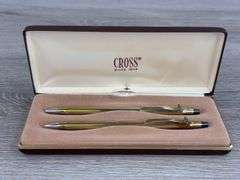 Ford Cross Pen/Pencil Set, 10KT. Gold Filled